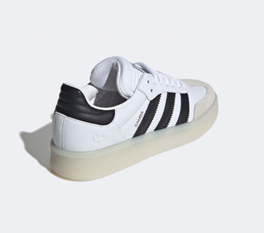 Giày Adidas Su Yiming x Samba XLG 'White Gold Black' IH8643 - Ảnh 7