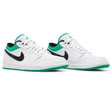 Giày Nike Air Jordan 1 Low 'White Lucky Green' 553558-129 - Ảnh 2