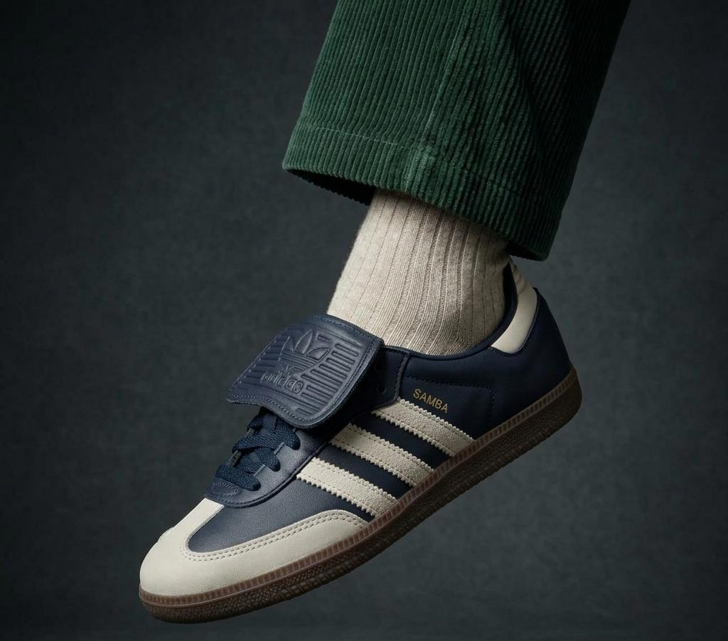 Giày Adidas Samba LT ‘Aurora Ink Cream White’ JH5705 - Ảnh 2