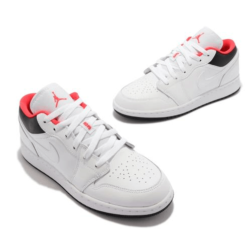 Giày Nike Air Jordan 1 Low GS 'Chicago Home' 553560-160 - Ảnh 2
