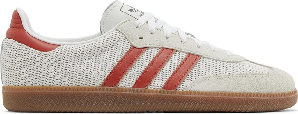 Giày Adidas Samba OG ‘Crystal White Preloved Red’ IG1380 - 23trk.com