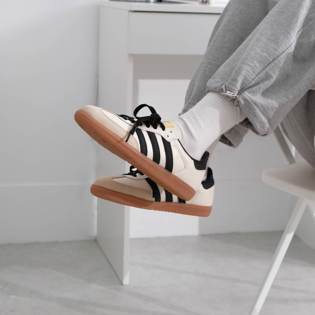 Giày Adidas Samba OG ‘Cream White Sand Strata’ ID0478 - Ảnh 6