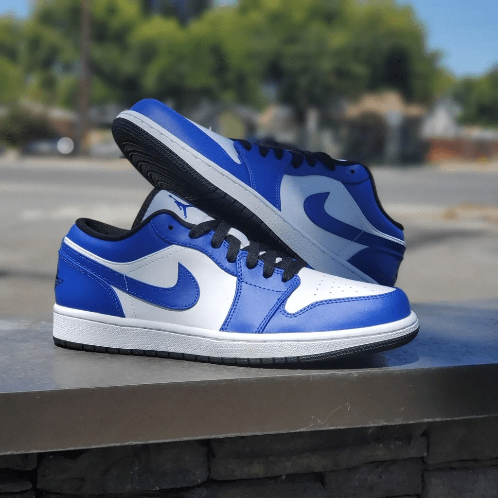 Giày Nike Air Jordan 1 Low Game Royal 553558-124 - Ảnh 4