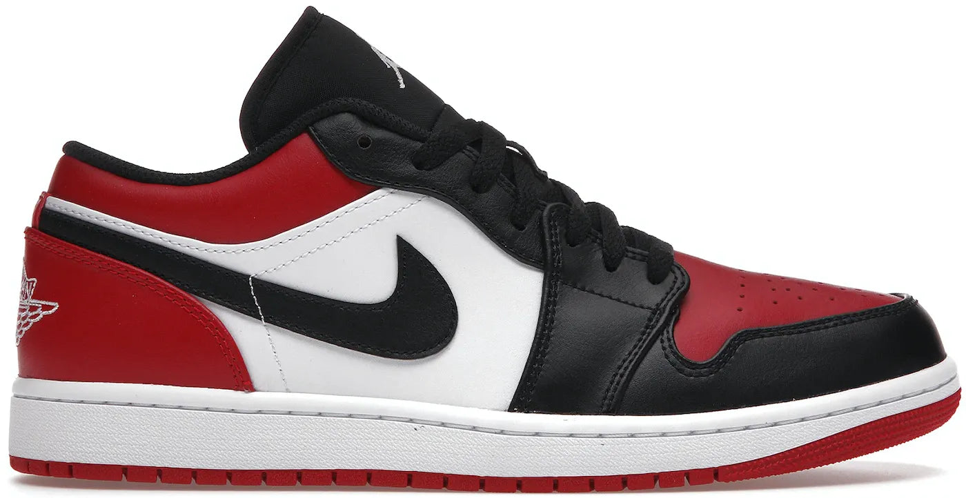Giày Nike Air Jordan 1 Low ‘Bred Toe’ 553558-612 - 23trk.com