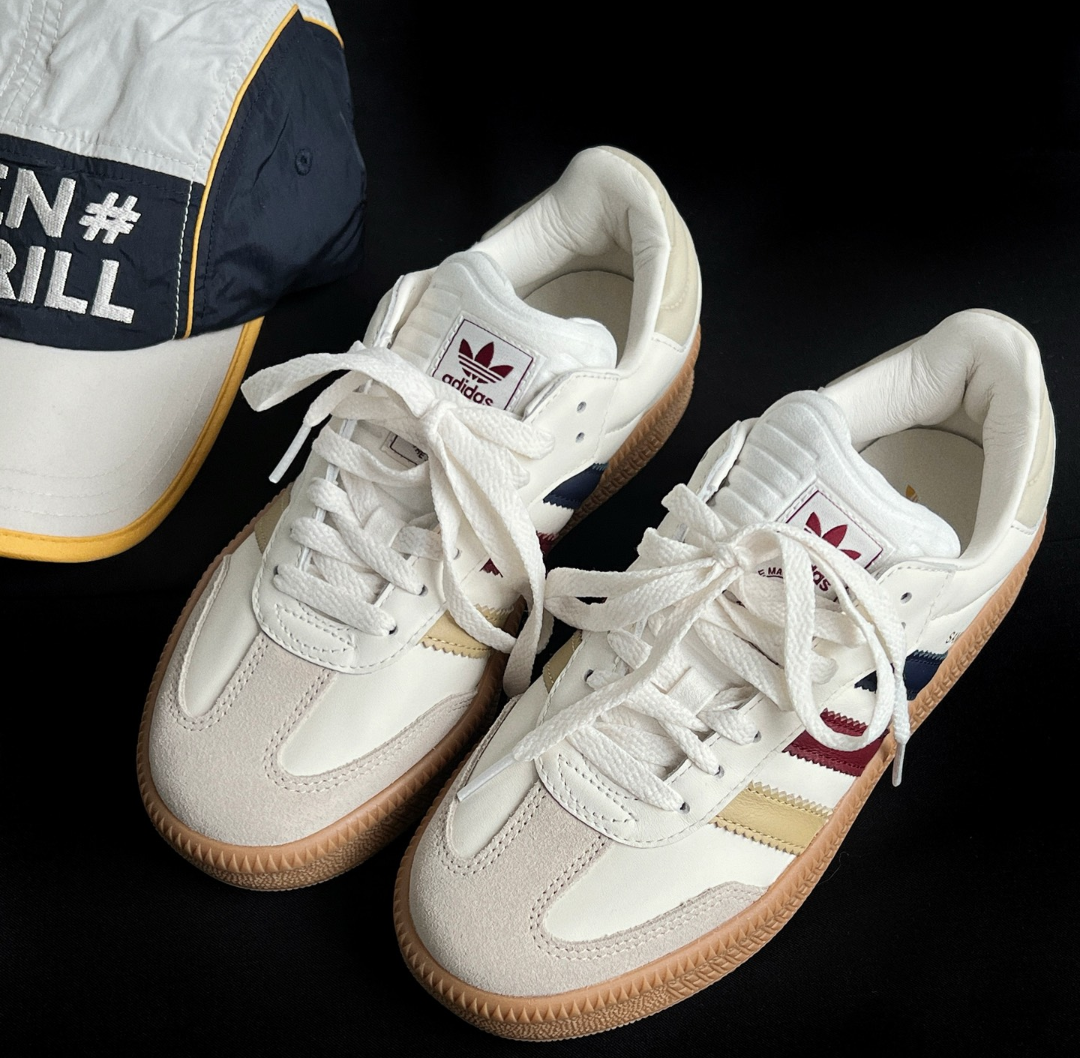 Giày Adidas Originals Samba XLG ‘White Beige’ JI4276 - Ảnh 5