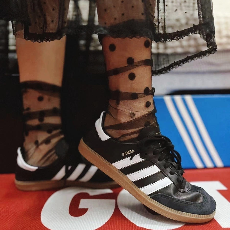 Giày Adidas Samba Decon 'Black White Gum' IF0641 - Ảnh 4