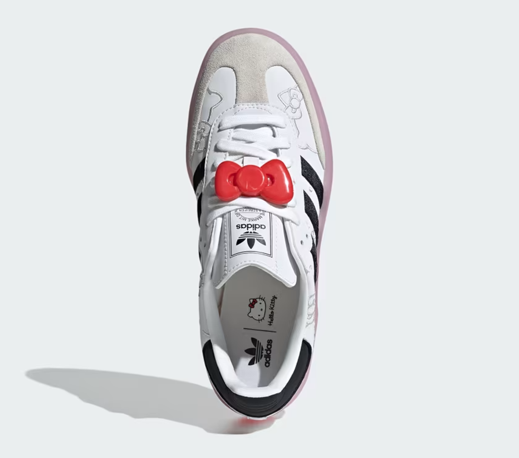 Giày adidas Sambae Hello Kitty 'Clear Pink' IG4450 - Ảnh 2