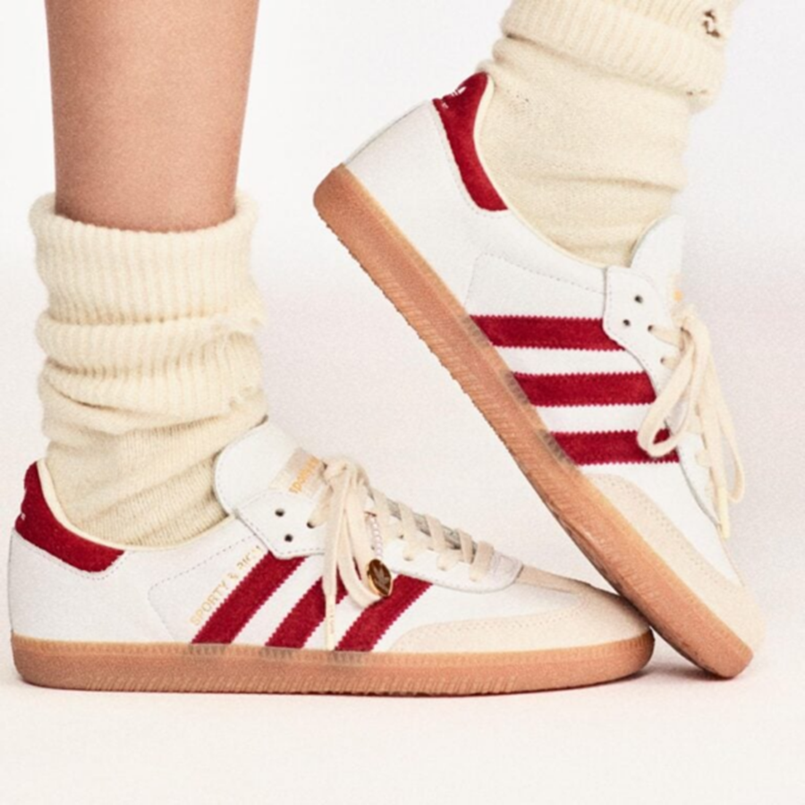 Giày Adidas Samba ‘Sporty & Rich White’ IF5660 - Ảnh 3