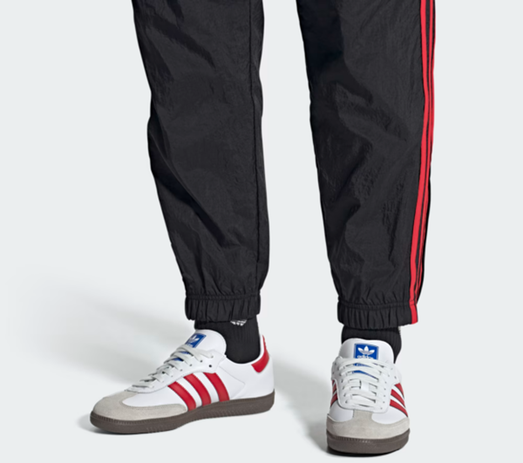 Giày Adidas Samba OG ‘White Better Scarlet’ IG1025 - Ảnh 3
