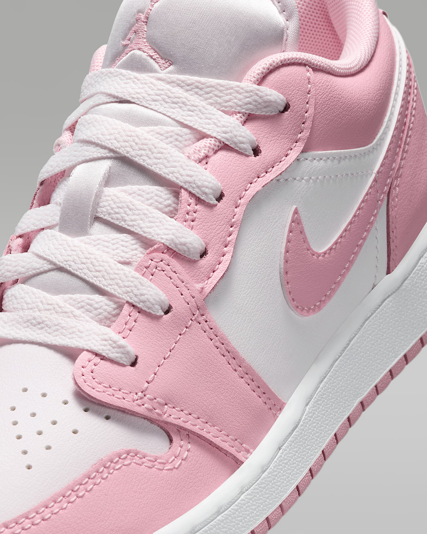 Giày Jordan 1 Low 'Medium Soft Pink' 553560-614 - Ảnh 2
