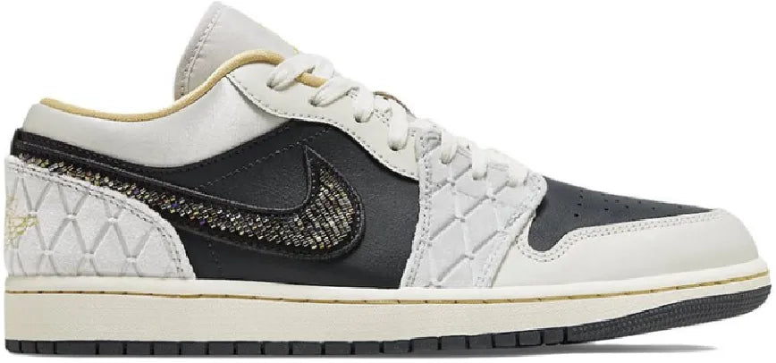 Giày Nike Air Jordan 1 Low ‘Beaded Swoosh’ DV1762-001 - 23trk.com