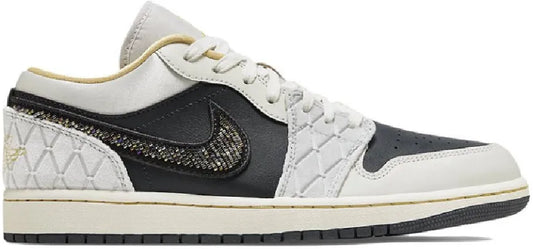 Giày Nike Air Jordan 1 Low ‘Beaded Swoosh’ DV1762-001 - 23trk.com