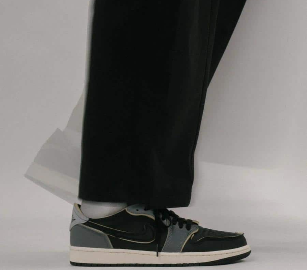 Giày Nike Jordan 1 Low OG EX 'Black Smoke Grey' DV0982-006 - Ảnh 2