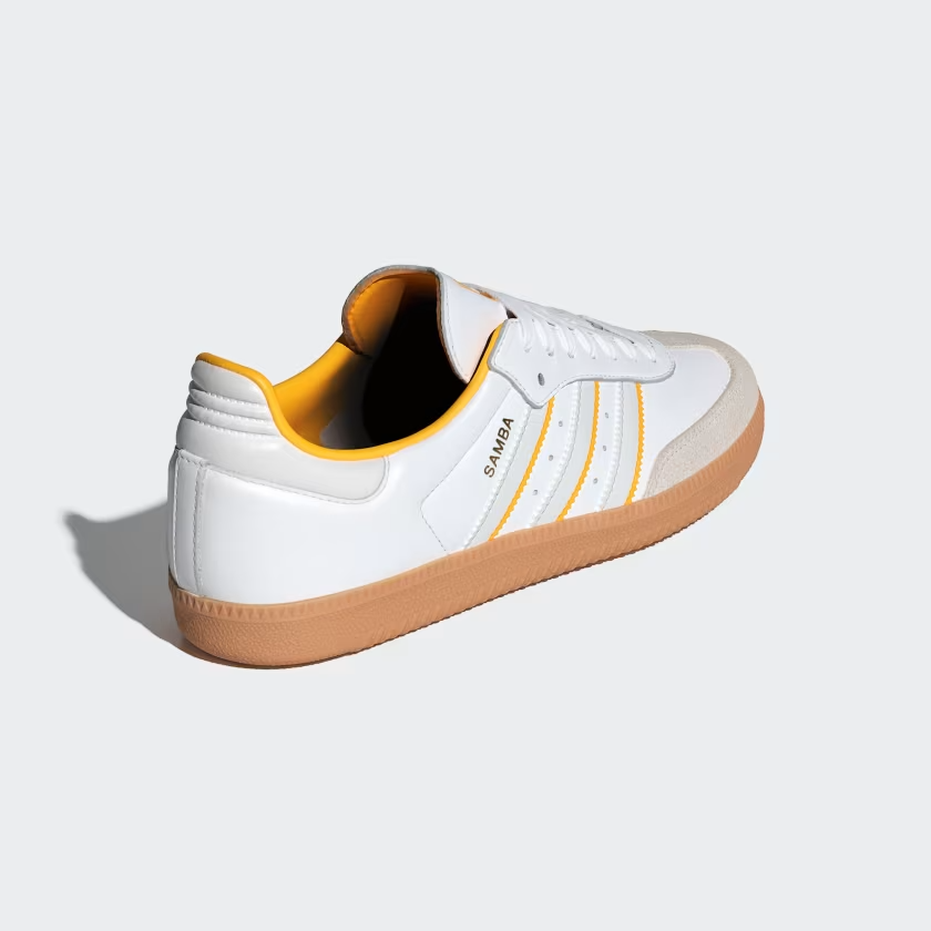 Giày Adidas Samba OG ‘White Crew Yellow’ ID1479 - Ảnh 3