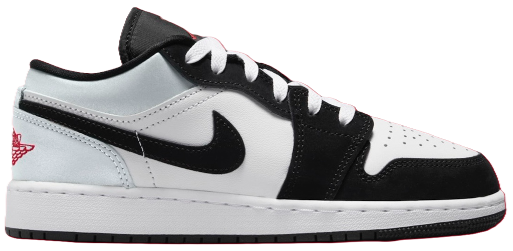Giày Nike Air Jordan 1 Low SE GS ‘Panda Toe’ HF3188-106 - 23trk.com