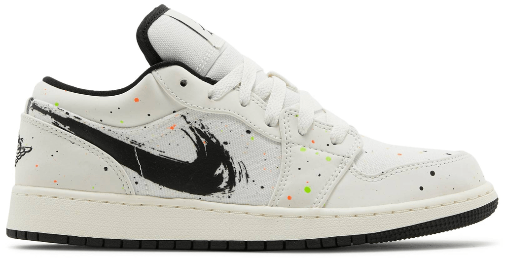 Giày Nike Air Jordan 1 Low SE GS ‘Paint Splatter’ DH3295-100 - 23trk.com