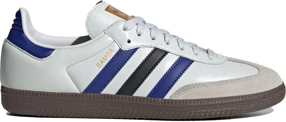 Giày Adidas Samba OG Crystal ‘White Active Blue Black’ ID1381 - 23trk.com