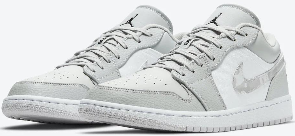 Giày Nike Air Jordan 1 Low 'White Camo' DC9036-100 - Ảnh 2
