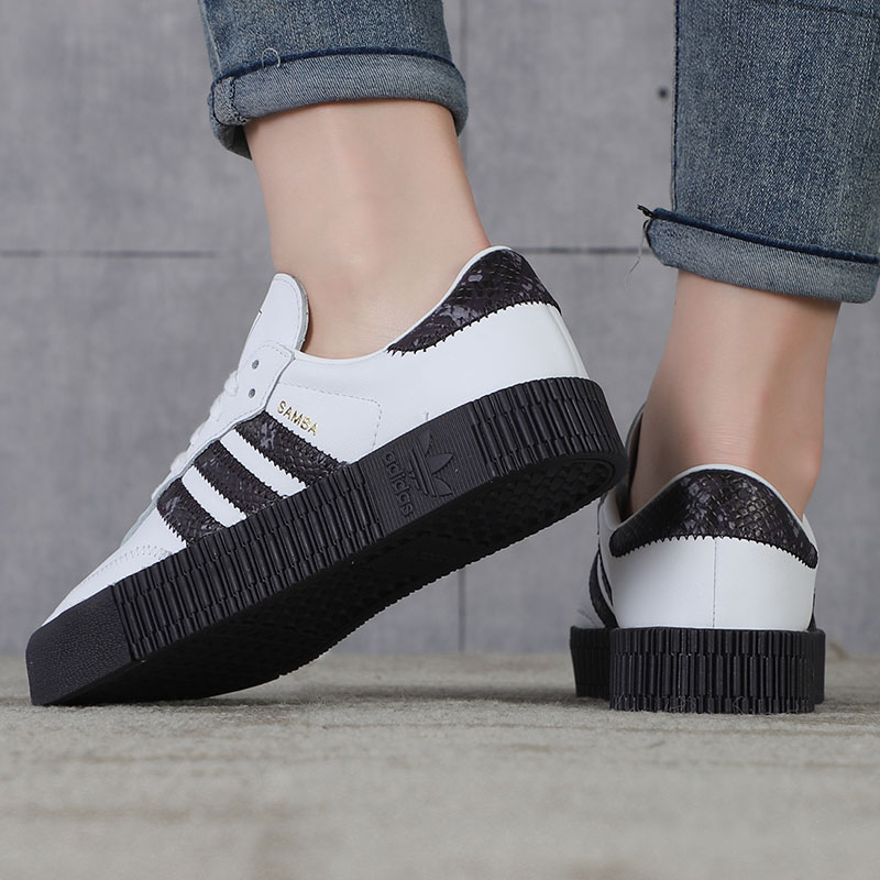 Giày Adidas Originals Wmns Sambarose 'White' FV0784 - Ảnh 4