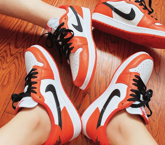 Giày Nike Wmns Air Jordan 1 Low OG 'Starfish' CZ0775-801 - Ảnh 2