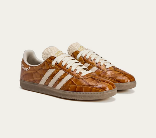 Giày adidas Wales Bonner Samba 'Night Brown' JH9826 - Ảnh 2