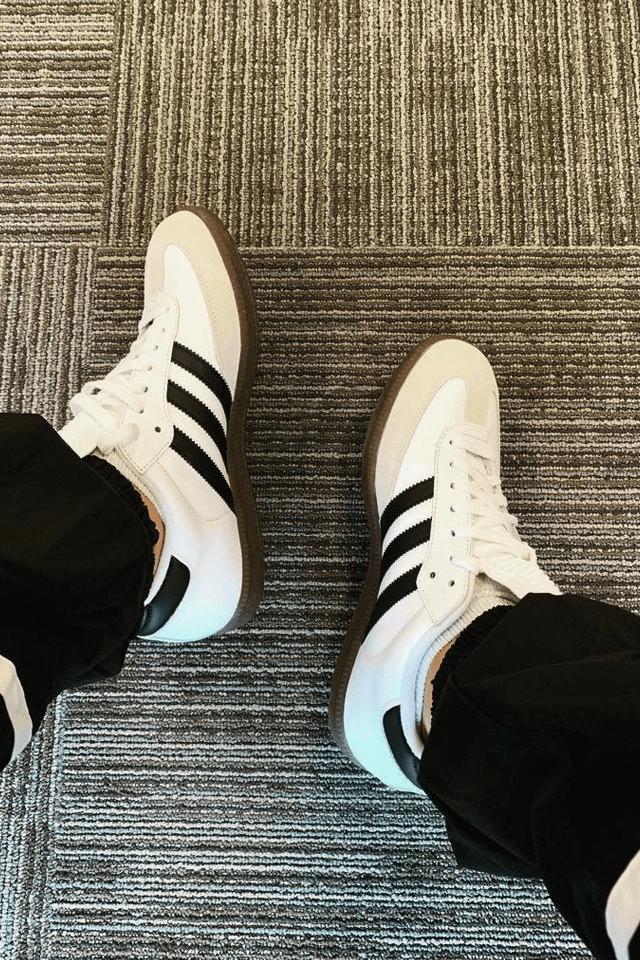 Giày Adidas Samba Classic 'White' 772109 - Ảnh 5