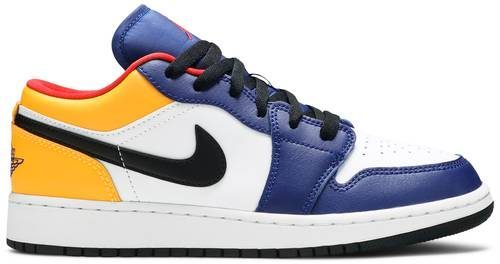 Giày Nike Air Jordan 1 Low GS ‘Royal Yellow’ 553560-123 - 23trk.com