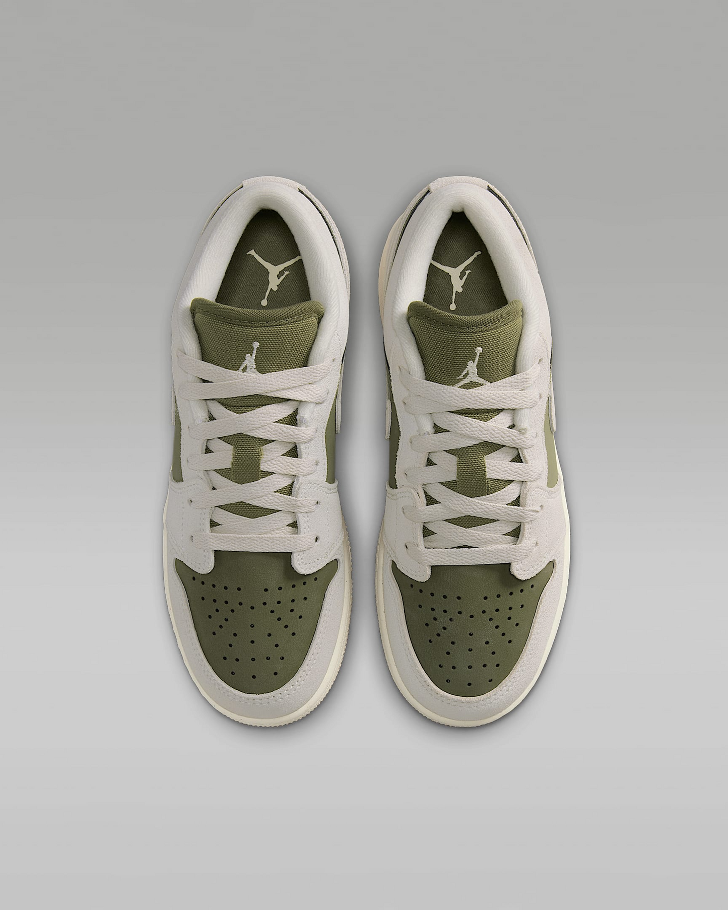 Giày Jordan 1 Low SE 'Medium Olive Sail' HV4396-201 - Ảnh 3