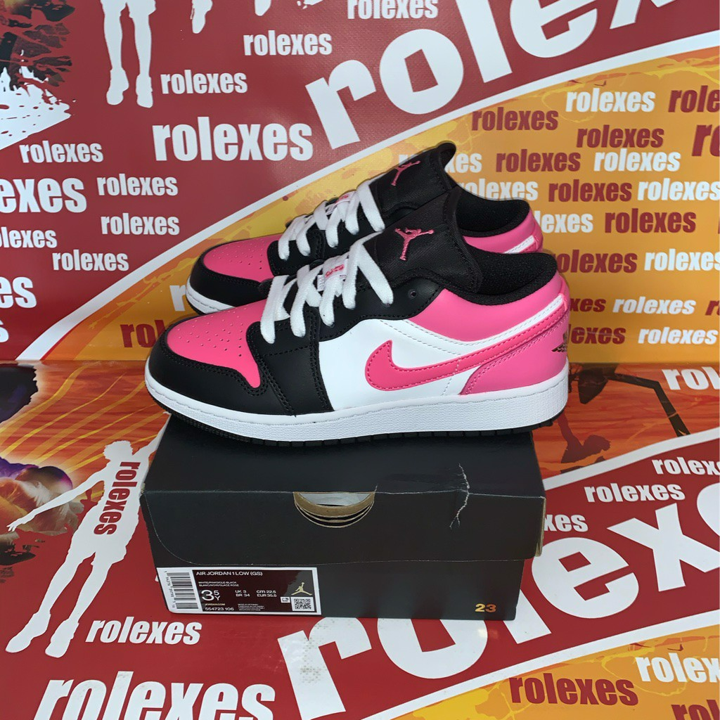 Giày Nike Air Jordan 1 Low GS 'Pinksicle' 554723-106 - Ảnh 4
