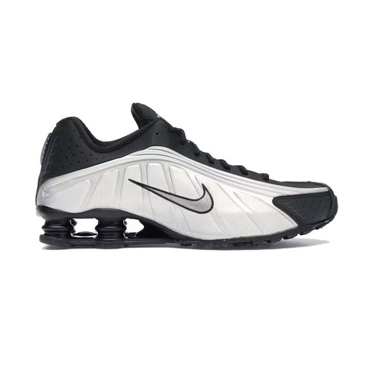 Nike Shox R4 Black Metallic Silver