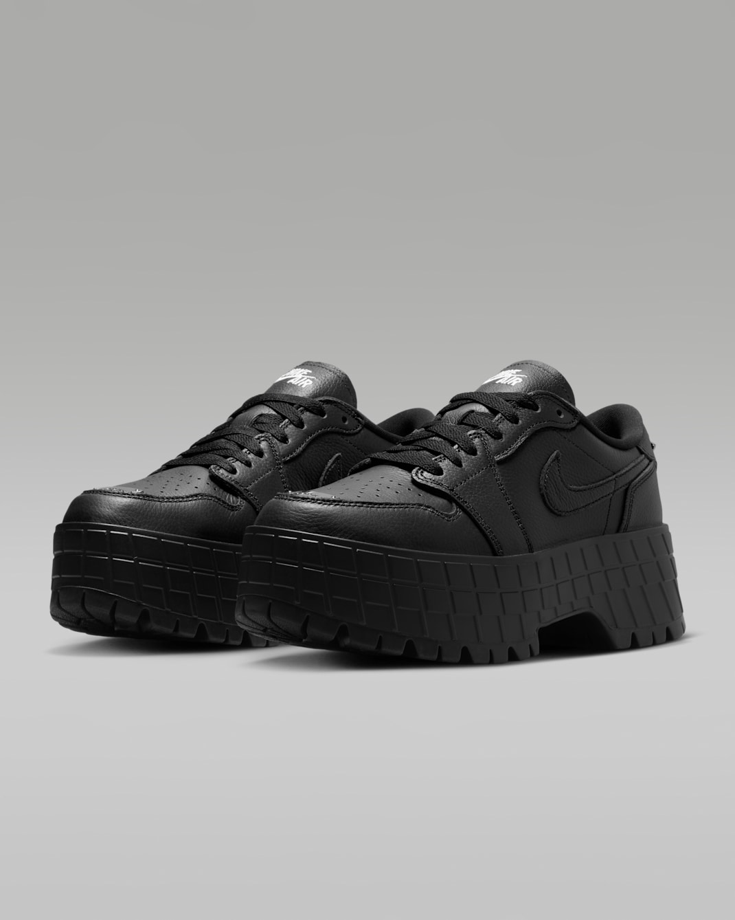 Giày Nike Air Jordan 1 Low Brooklyn 'Black' HF3184-001 - Ảnh 4