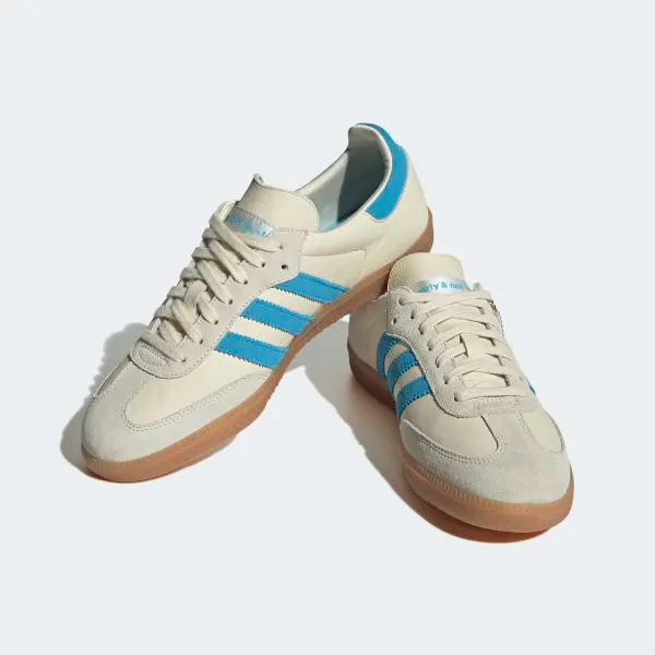 Giày Adidas Sporty & Rich x Samba OG 'Cream Blue' IE7096 - Ảnh 6