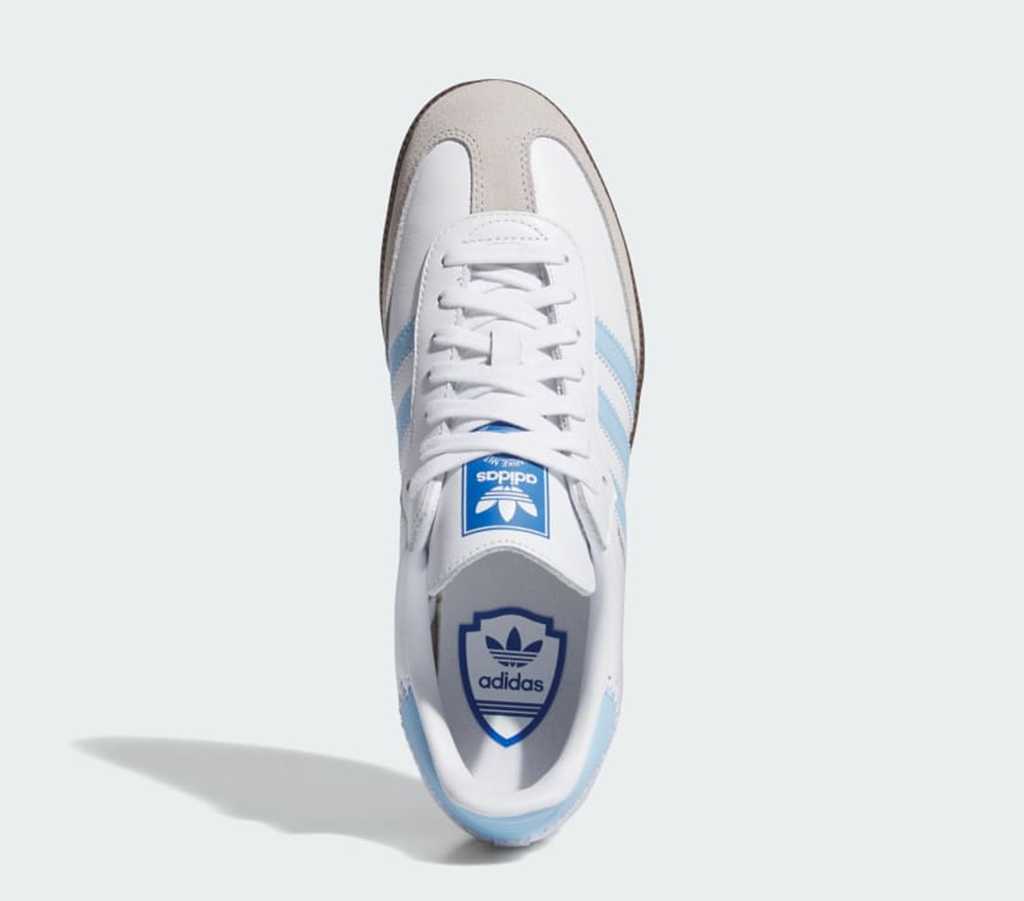 Giày Adidas Samba OG 'Light Blue' JI2003 - Ảnh 5