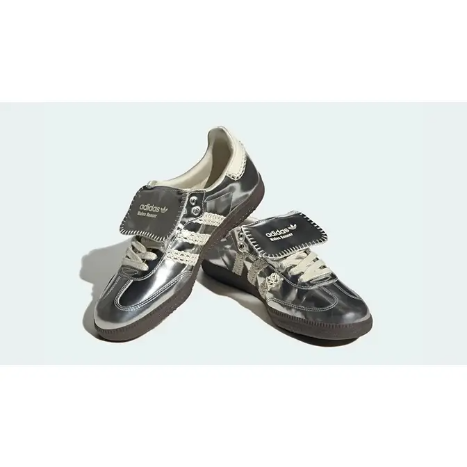Giày Adidas Samba 'Wales Bonner Silver' IG8181 - Ảnh 3