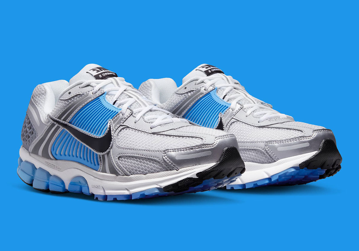 Giày Nike Zoom Vomero 5 ‘Pure Platinum University Blue’ FJ4151-101 - ảnh 5 | 23TRK