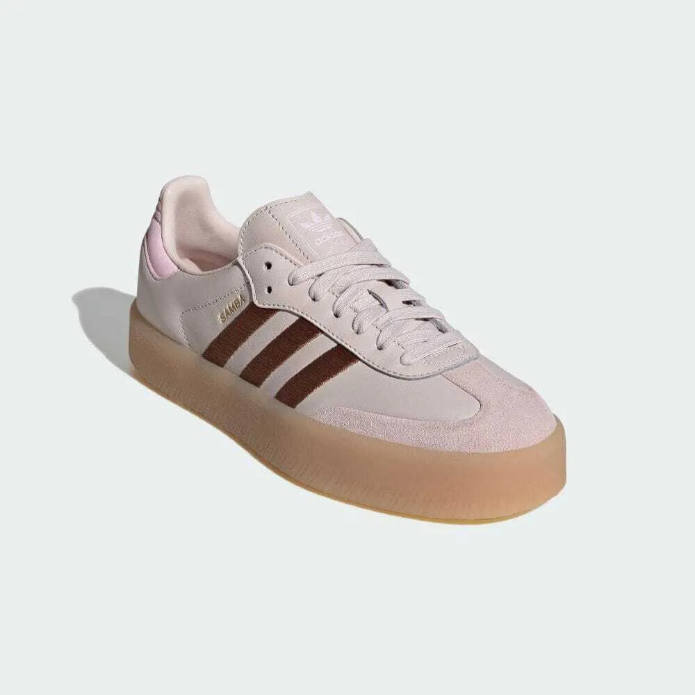 Giày Adidas Samba Vegan Light Pink Brown ID3737 - Ảnh 6