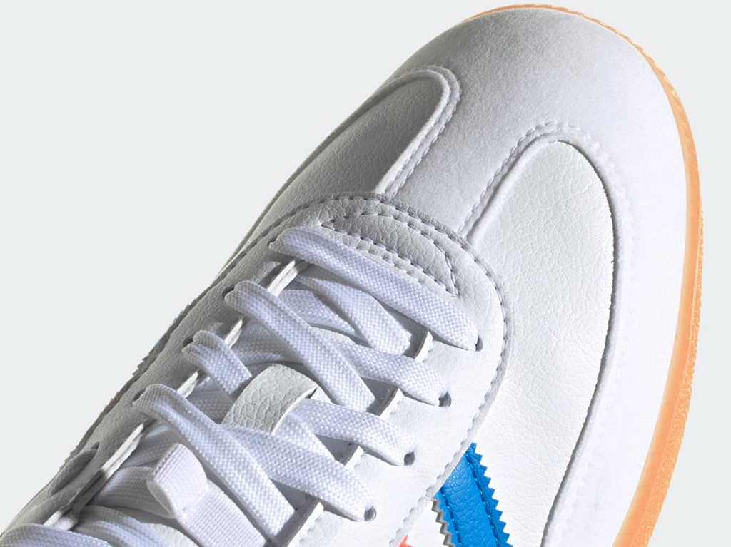 Giày Adidas Velosamba ‘White Blue Rush Turbo’ GW5323 - Ảnh 4