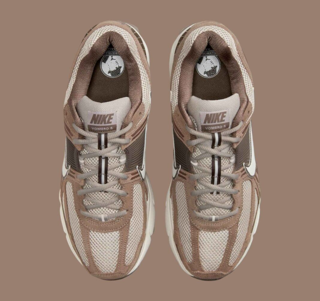 Giày Nike Zoom Vomero 5 ‘Mink Brown’ HF1553-004 - ảnh 4 | 23TRK
