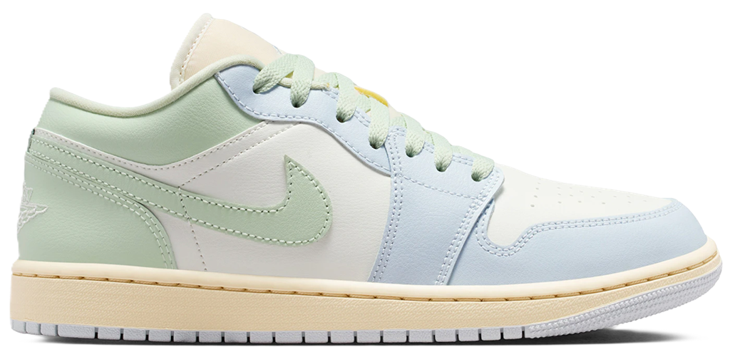 Giày Nike Air Jordan 1 Low ‘Sail Jade Aura’ DC0774-108 - 23trk.com