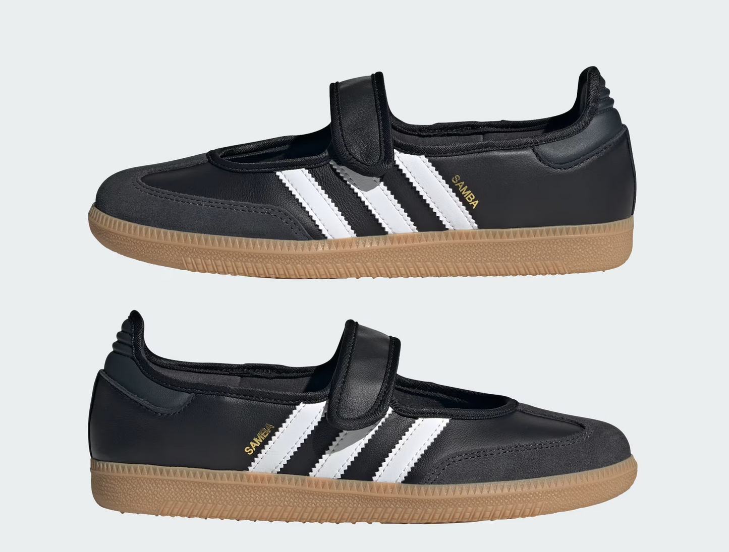 Giày Adidas Samba Jane ‘Black White Gum’ JQ6445 - Ảnh 4