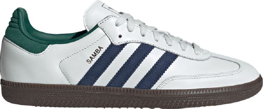 Giày Adidas Samba OG ‘Black White Collegiate Green’ IH4882 - 23trk.com