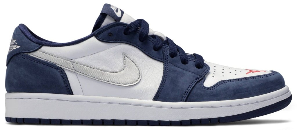 Giày Nike Eric Koston x Air Jordan 1 Low SB ‘Midnight Navy’ CJ7891-400 - 23trk.com