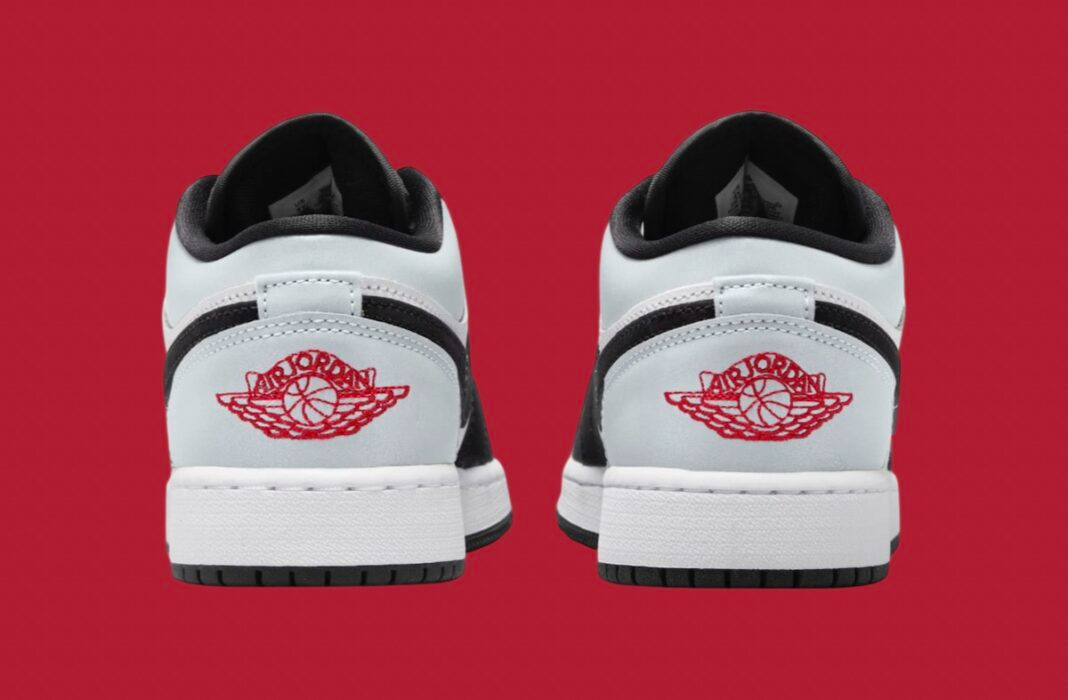Giày Nike Air Jordan 1 Low SE GS ‘Panda Toe’ HF3188-106 - Ảnh 7