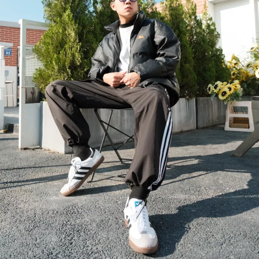Giày Adidas Samba Vegan 'White Black' H01877 - Ảnh 3
