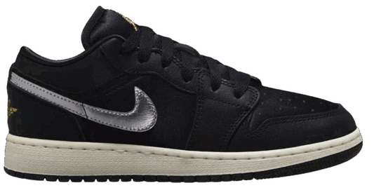 Giày Nike Air Jordan 1 Low SE ‘Black Silver’ FZ3921-001 - 23trk.com