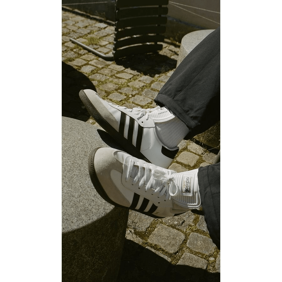 Giày Adidas Samba Classic 'White' 772109 - Ảnh 12