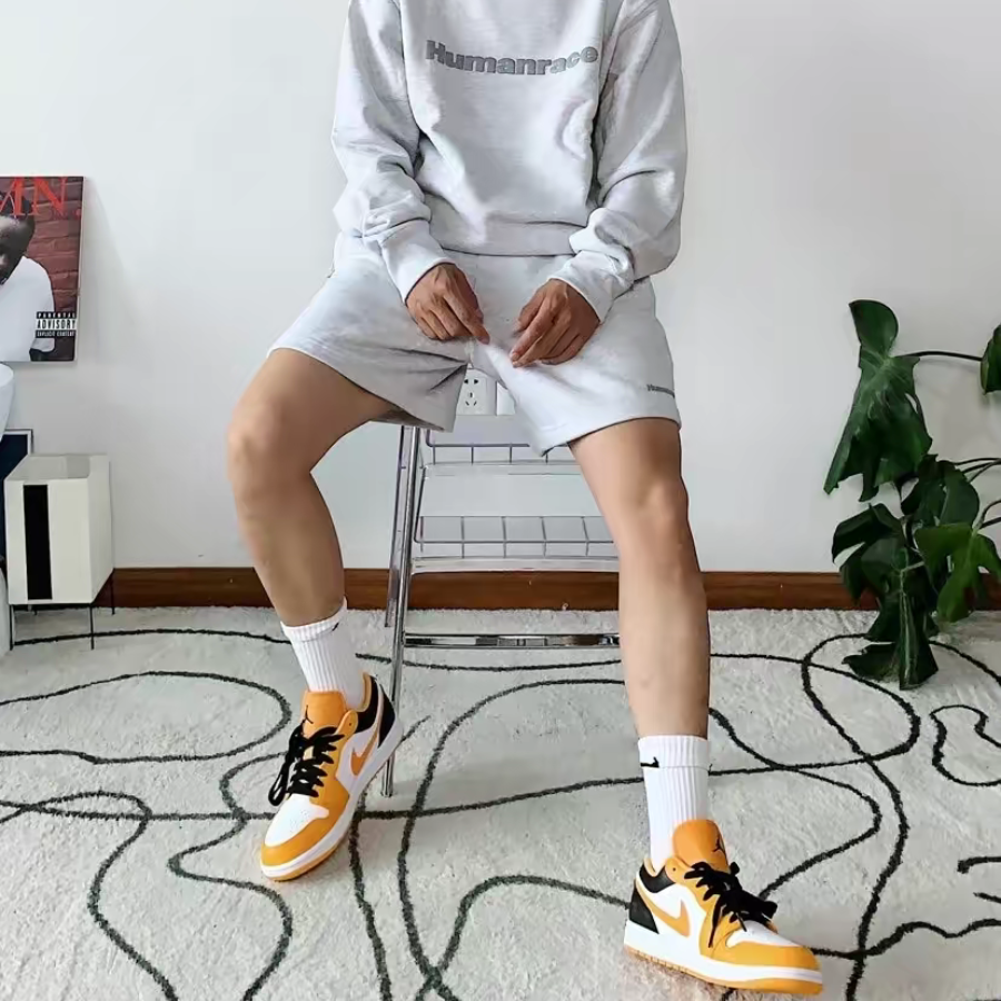 Giày Nike Air Jordan 1 Low 'Taxi' 553560-701 - Ảnh 4