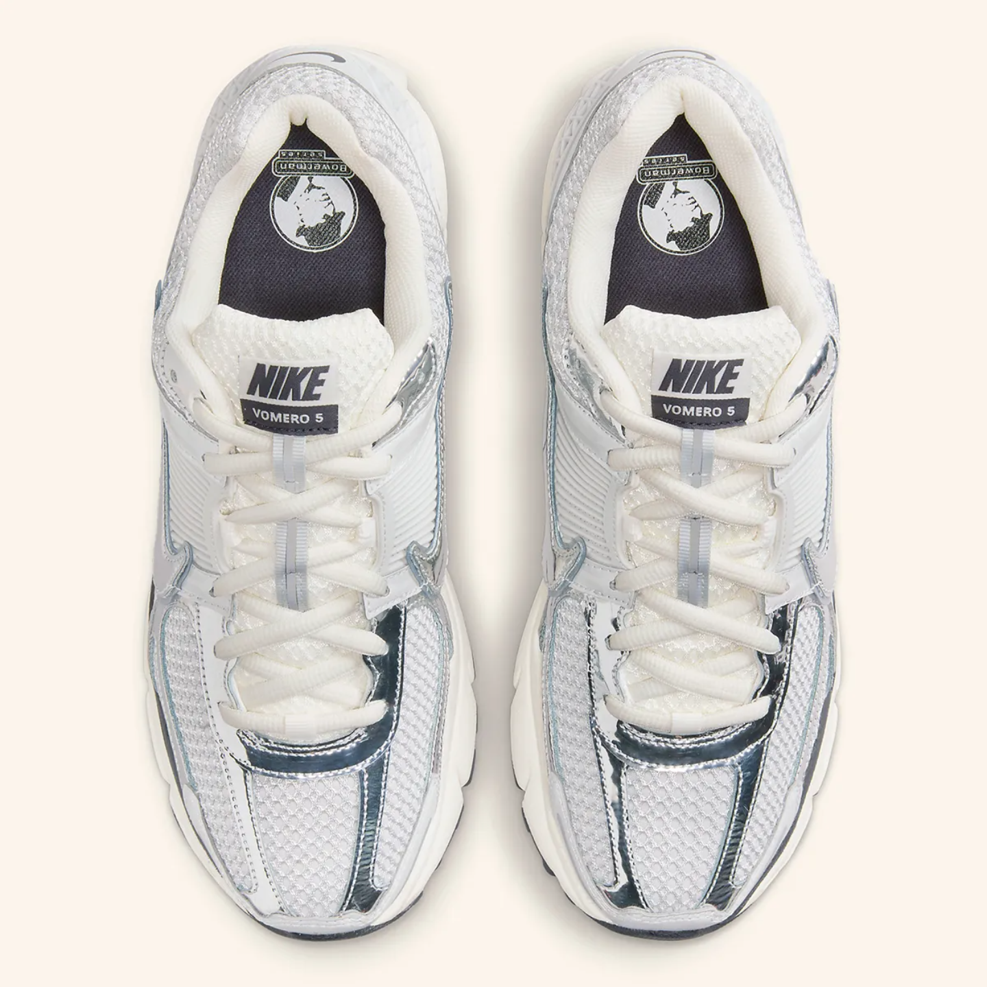 Giày Nike Air Zoom Vomero 5 ‘Chrome’ HJ3758-001 - ảnh 8 | 23TRK