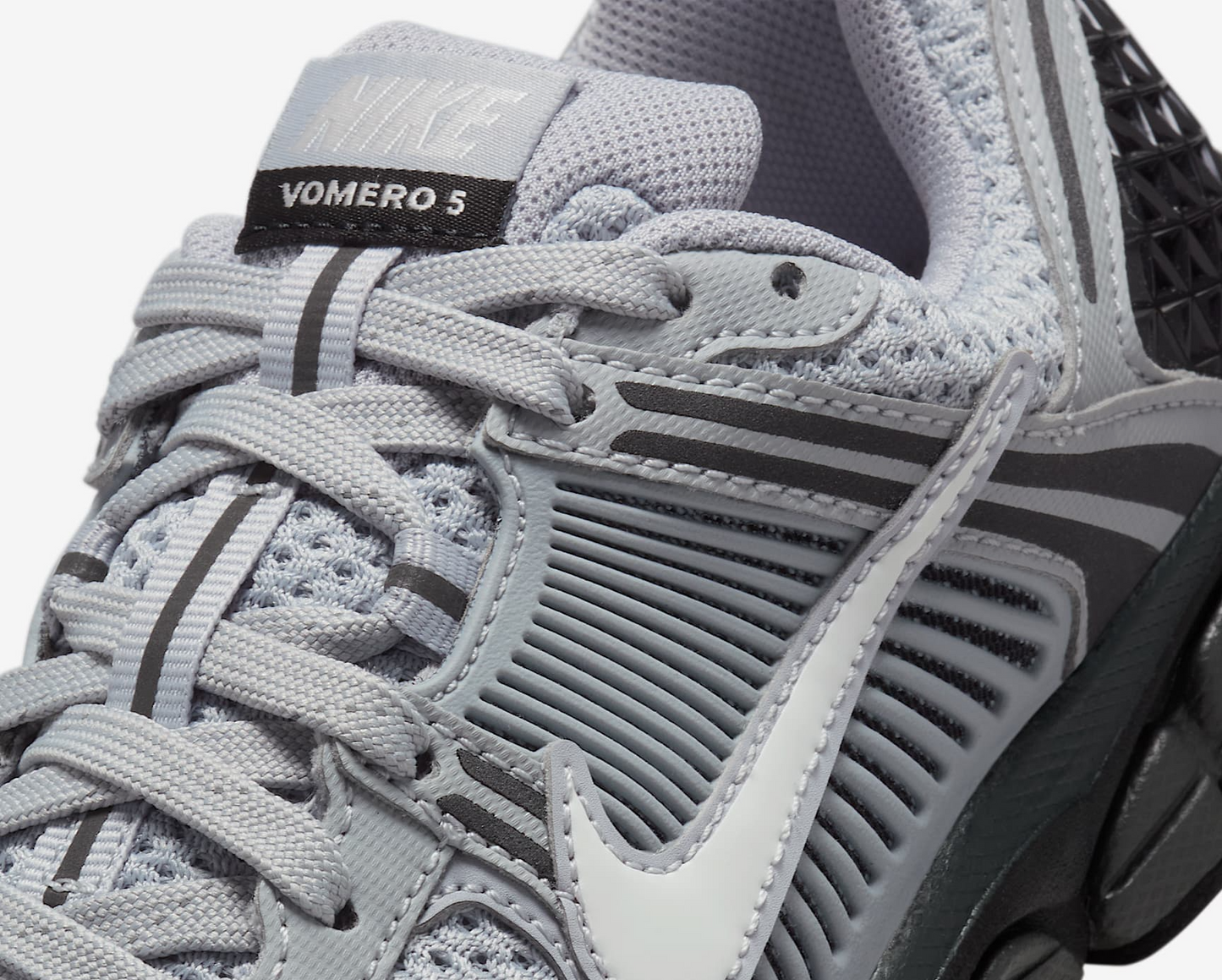 Giày Nike Zoom Vomero 5 GS ‘Wolf Grey Black’ HV6421-001 - ảnh 5 | 23TRK