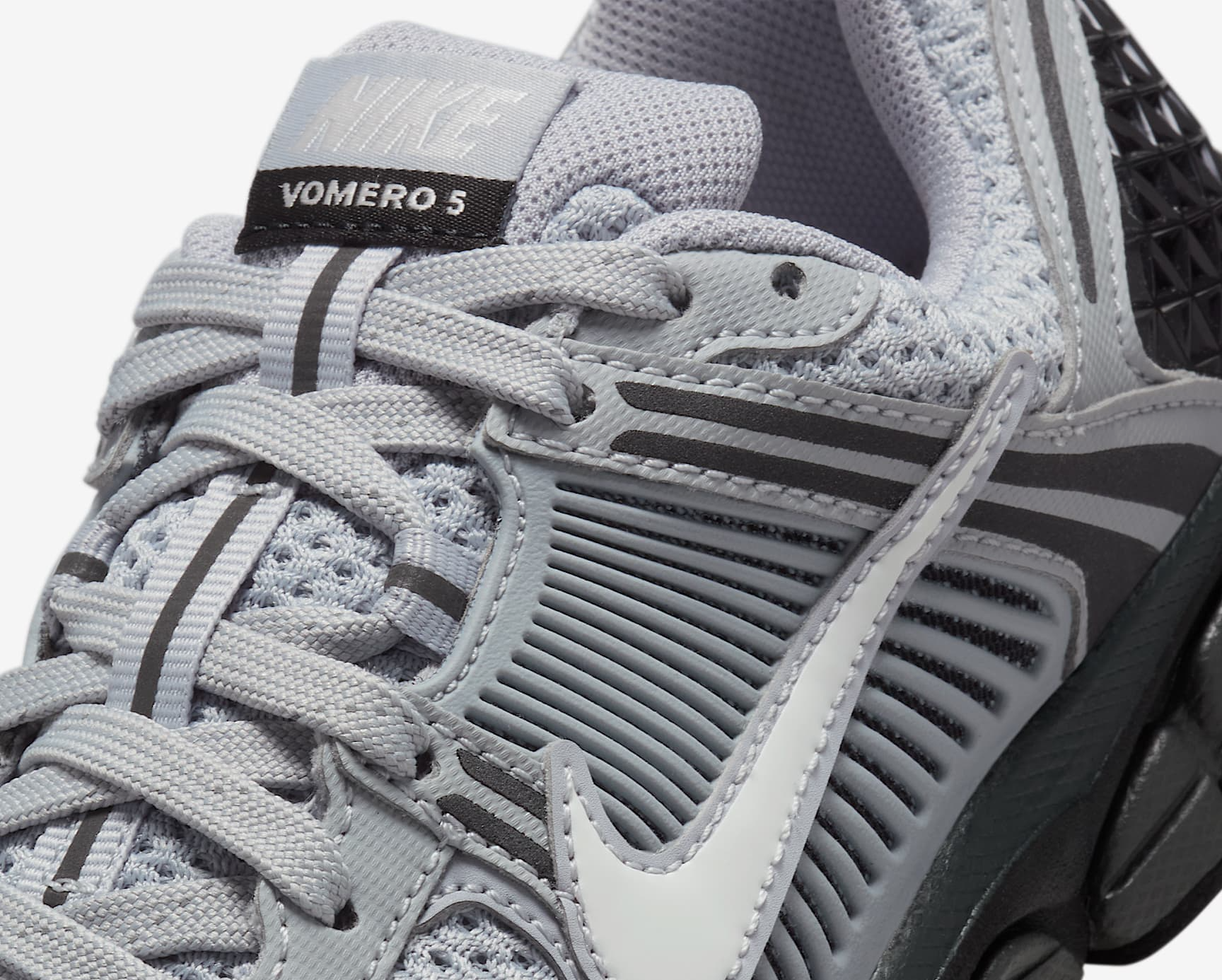 Giày Nike Zoom Vomero 5 GS ‘Wolf Grey Black’ HV6421-001 - ảnh 5 | 23TRK